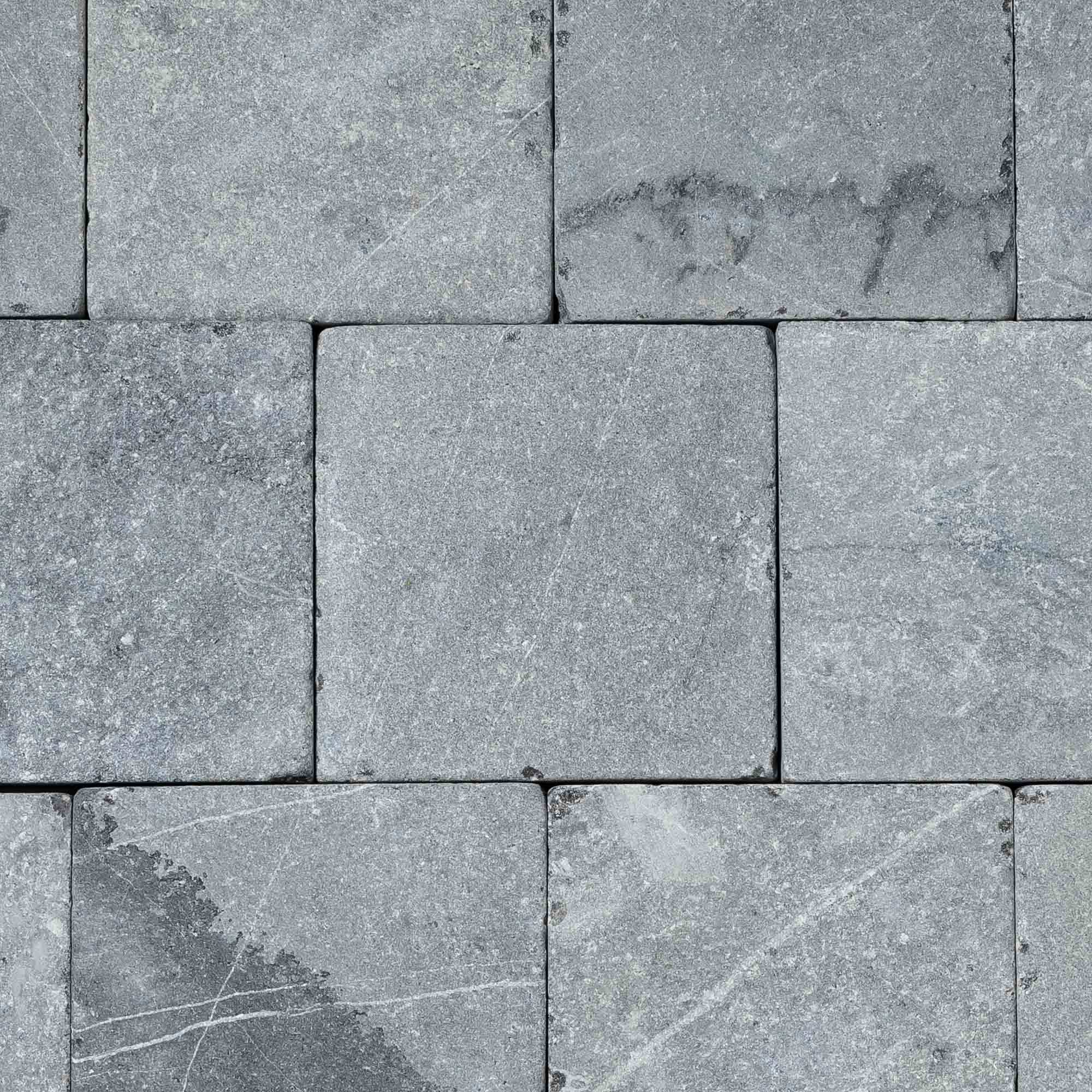 Pavé Pierre Bleue du Vietnam 15x15x2 cm (vendu au m² - 45 pavés/m²) - RO'MA NATURE - Image 2