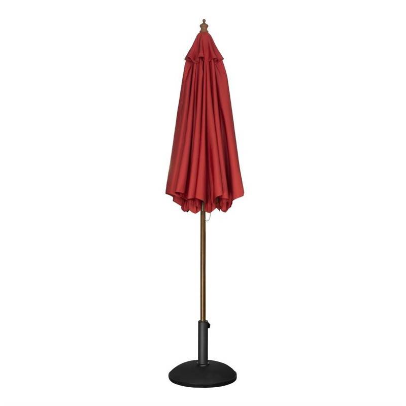 Boléro - Parasol de Terrasse Professionnel Rouge à Poulie de 2,5 m - Bolero - Image 1