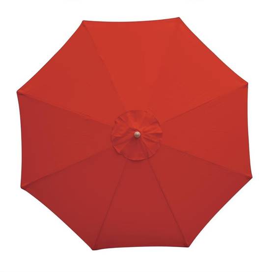 Boléro - Parasol de Terrasse Professionnel Rouge à Poulie de 2,5 m - Bolero - Image 3