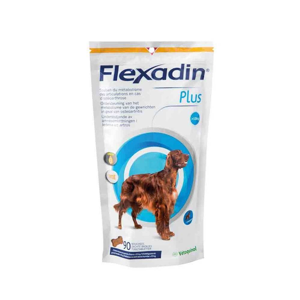Flexadin Plus - Articulations Moyen et Grand Chien - Vetoquinol 30 bouchées - Imagen 2