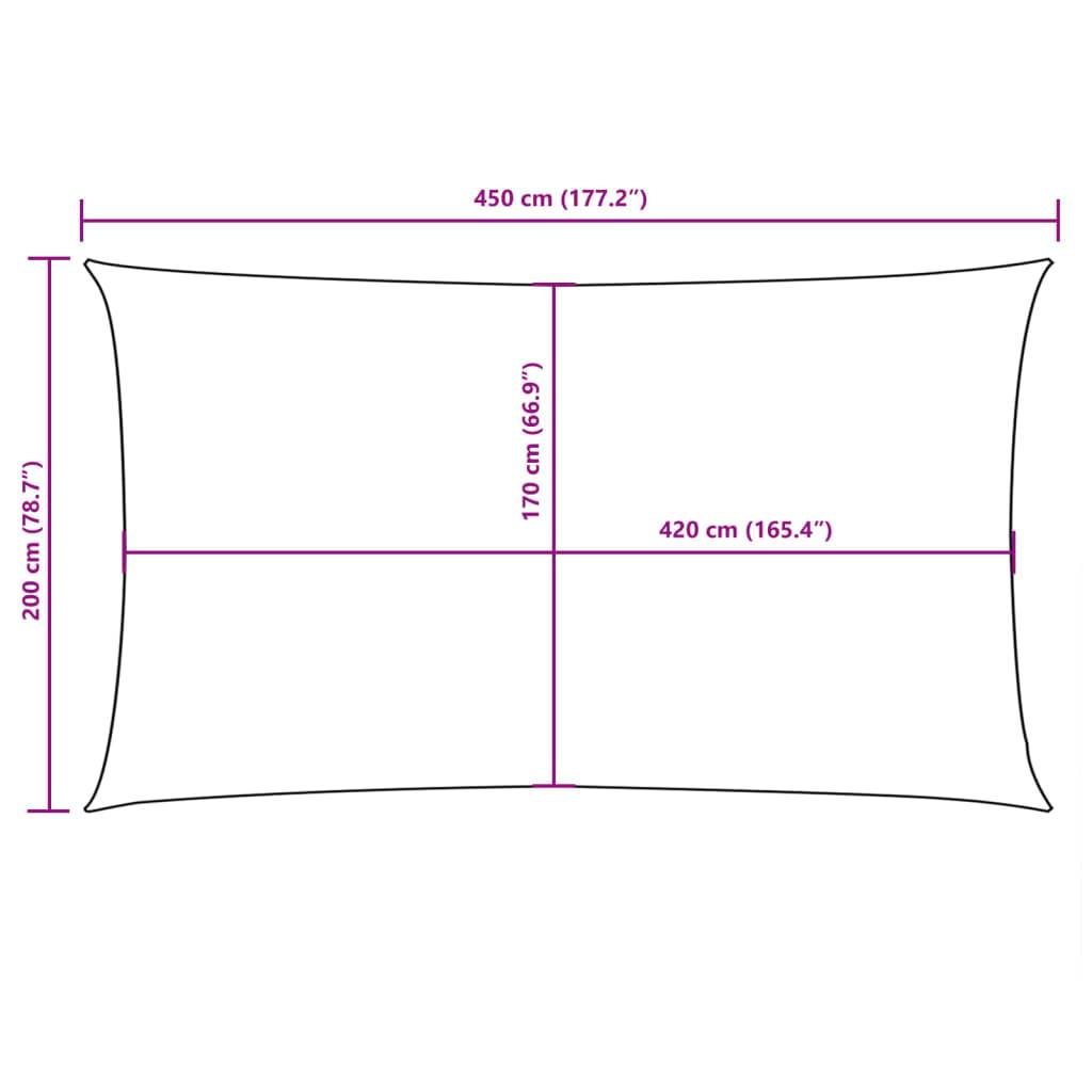 Prolenta Premium - Store banne polyuréthane jaune 2 x 4,5 m - Prolenta premium p325.4 - Image 7