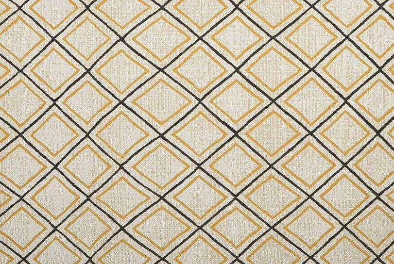 Garden Impressions - Tapis d'extérieur Diamonds - ocre - 200x290 cm