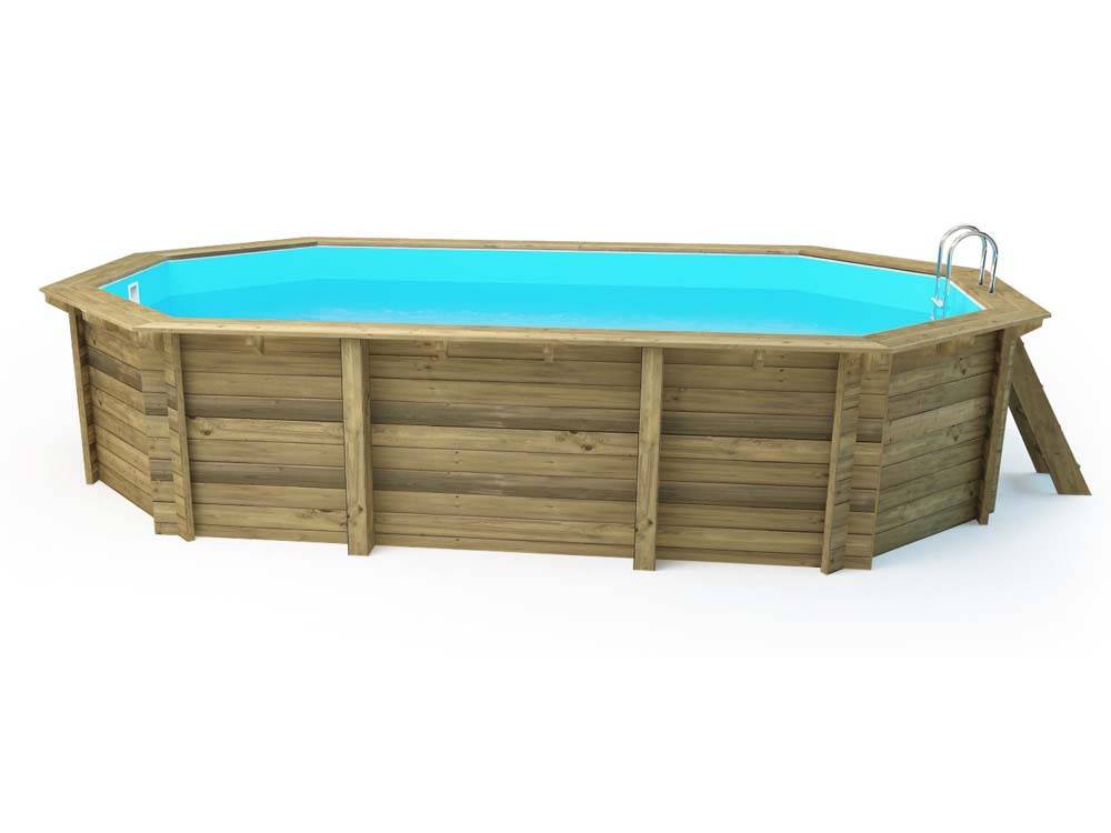 Habitat Et Jardin - Piscine bois rectangulaire Florida 6,57 x 4,57 x 1,45 m - Habitat et Jardin - Image 3