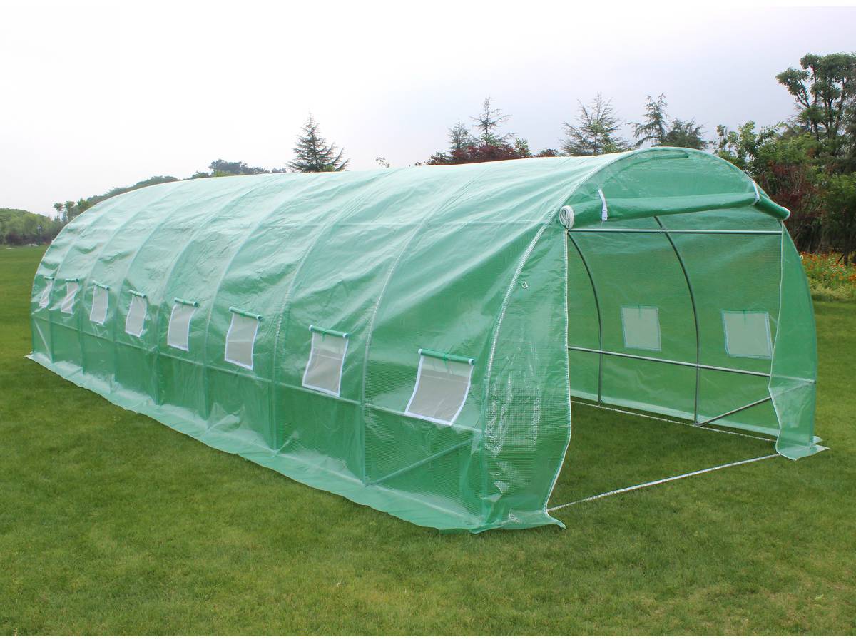 Serre Tunnel De Jardin Althea - 24m² - 8 X 3 X 2 M -habitat Et Jardin - Imagen 2