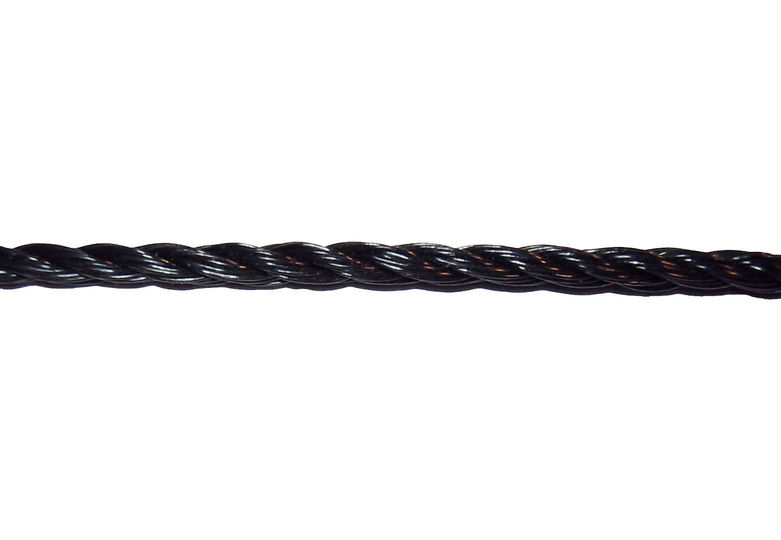 Bobine de fil câblé - Ø4mm - Noir Noir 100m
