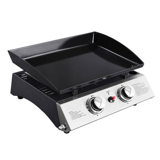 Plancha au gaz MALA - 2 brûleurs 5kW - HAPPY GARDEN - Imagen 1