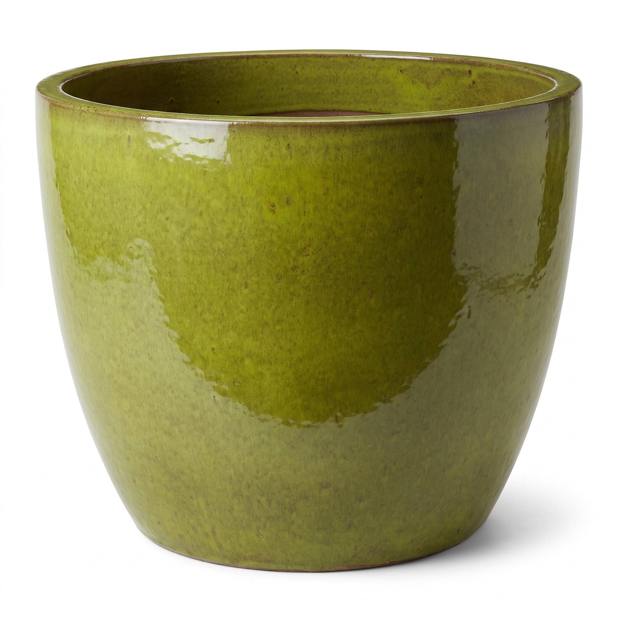 Provencelia - Pot LANCELOT 70x60cm vert tropical - Image 1