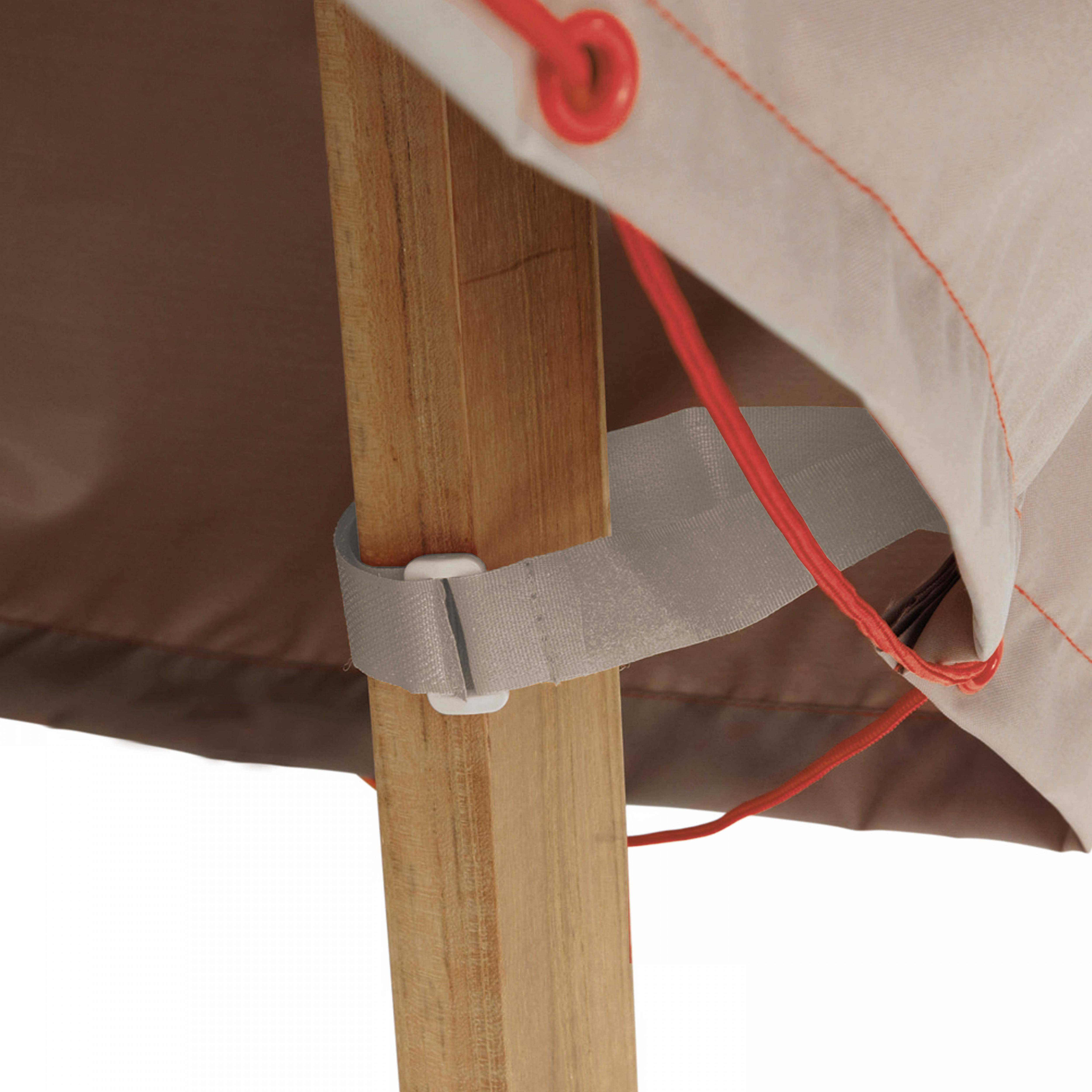 Oviala - Housse de protection pour Barbecue (110 x 58 x 60 cm) taupe Cov'Up - Oviala - Imagen 3