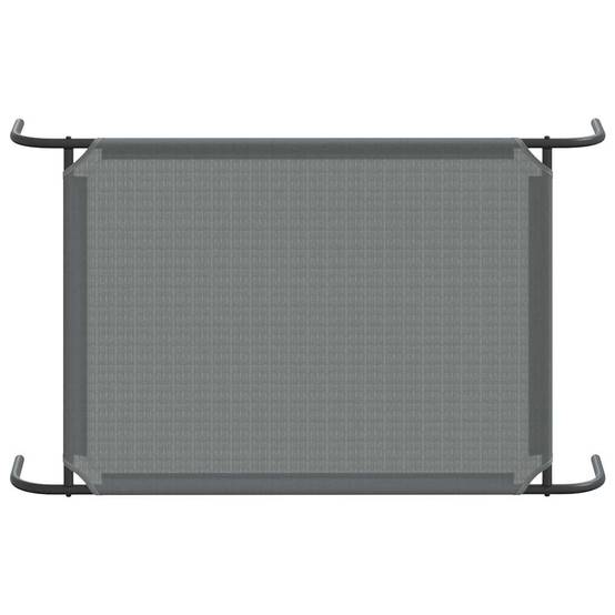 Lit pour chien surélevé textilène respirant pour intérieur extérieur Gris 110x65cm – ComfortXL Pet Living - Image 6