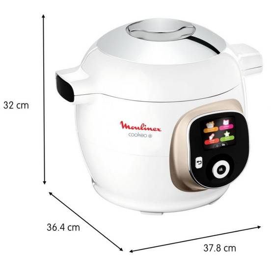 Moulinex - Multicuiseur intelligent 6l 1600w blanc CE85BA10 Moulinex - Image 3