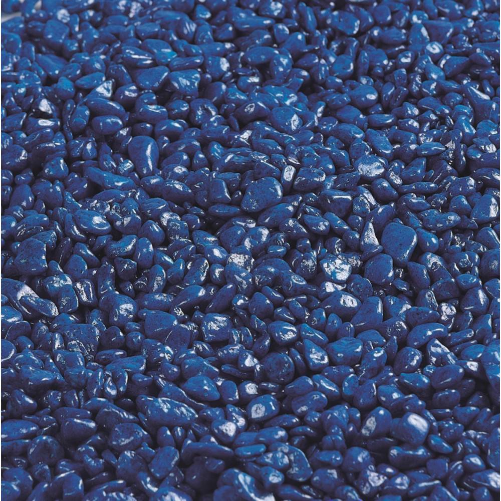 Gravier Neon bleu fonce 1kg pour aquarium - Imagen 2