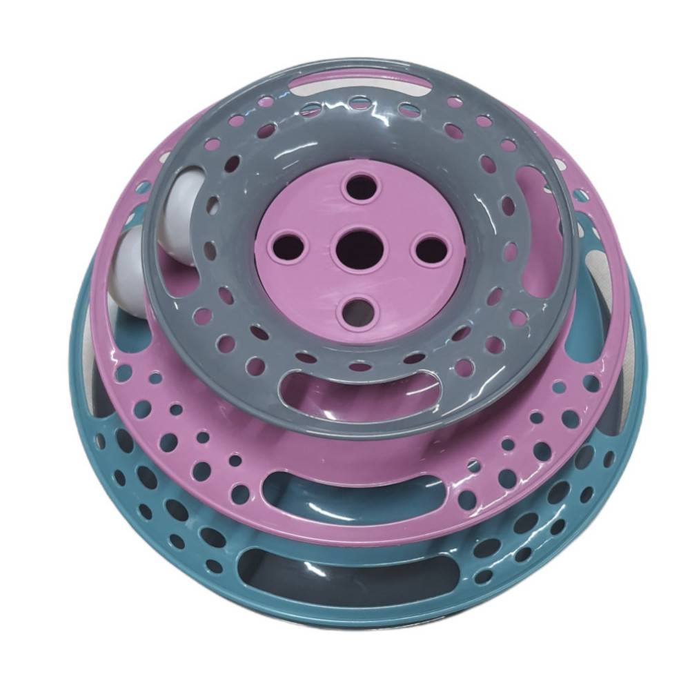 Trixie - Jeux pour chat, Catch the Balls, taille ø25 x 13 cm. - Imagen 3