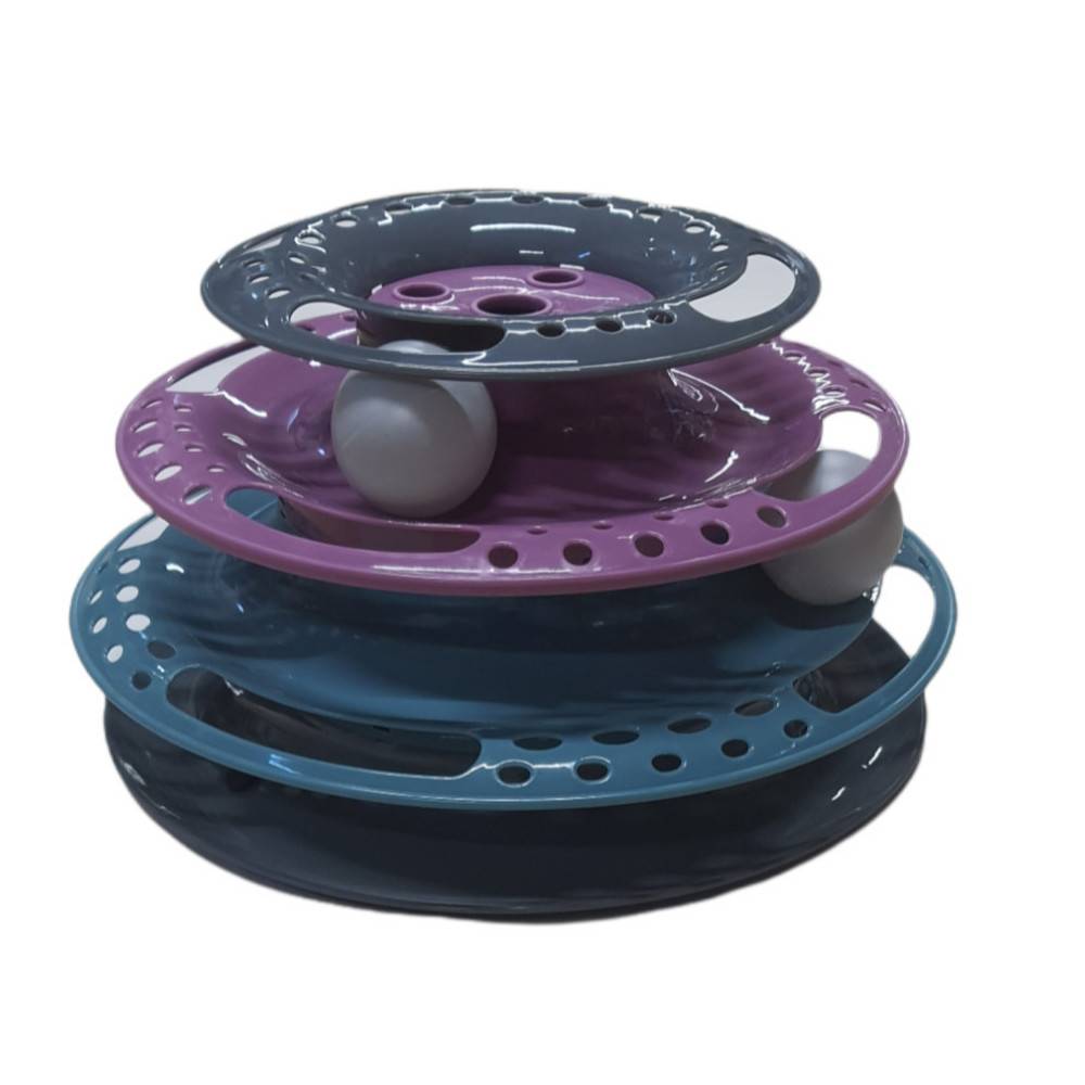 Trixie - Jeux pour chat, Catch the Balls, taille ø25 x 13 cm. - Imagen 7