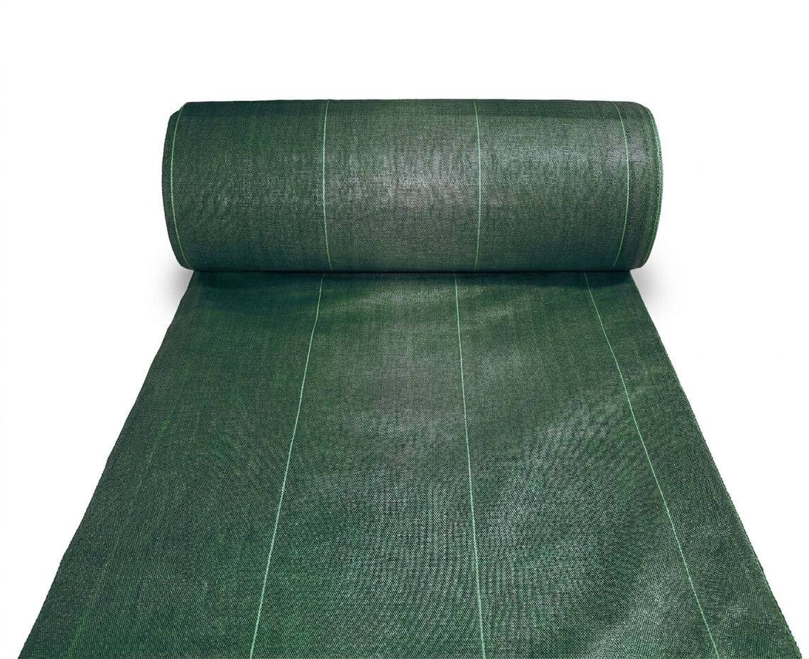 Maille Store - Toile de paillage - Vert - Anti-repousse de mauvaises herbes Pliés 1.05m x 10m Vert - Imagen 1