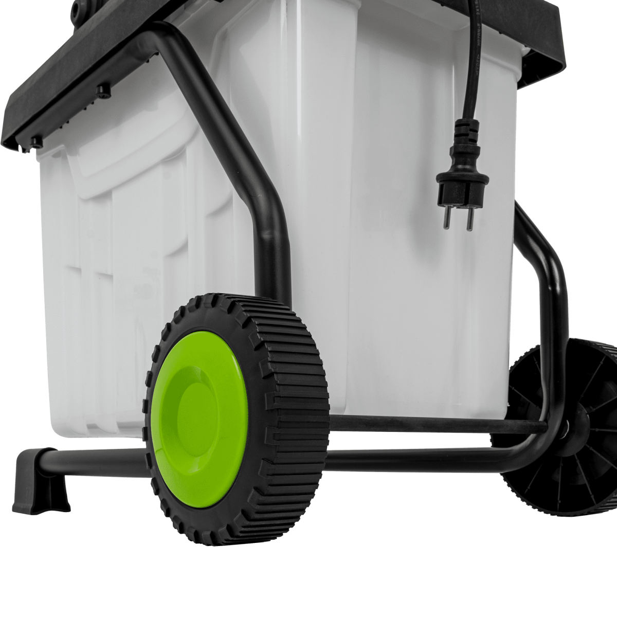 Broyeur de végétaux 2500W Bac 45L Coupe Branches 45mm Elagage Jardinage Taillage VITO - Imagen 6