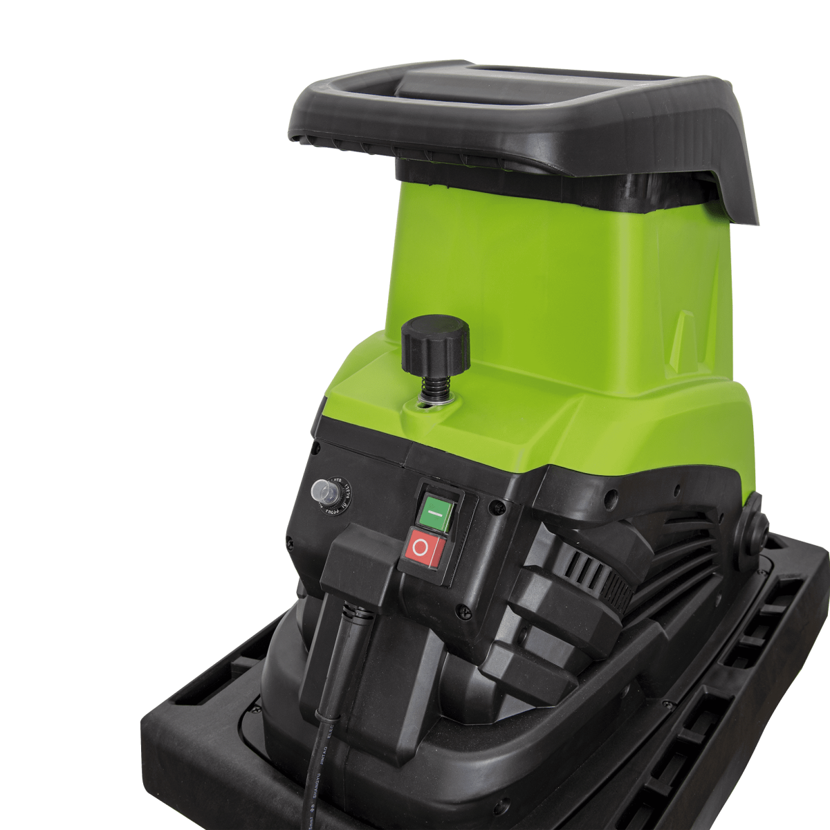 Broyeur de végétaux 2500W Bac 45L Coupe Branches 45mm Elagage Jardinage Taillage VITO - Imagen 4