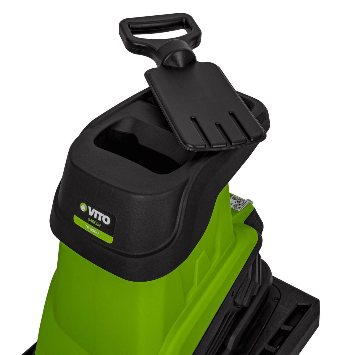 Broyeur de végétaux 2500W Bac 45L Coupe Branches 45mm Elagage Jardinage Taillage VITO - Imagen 7