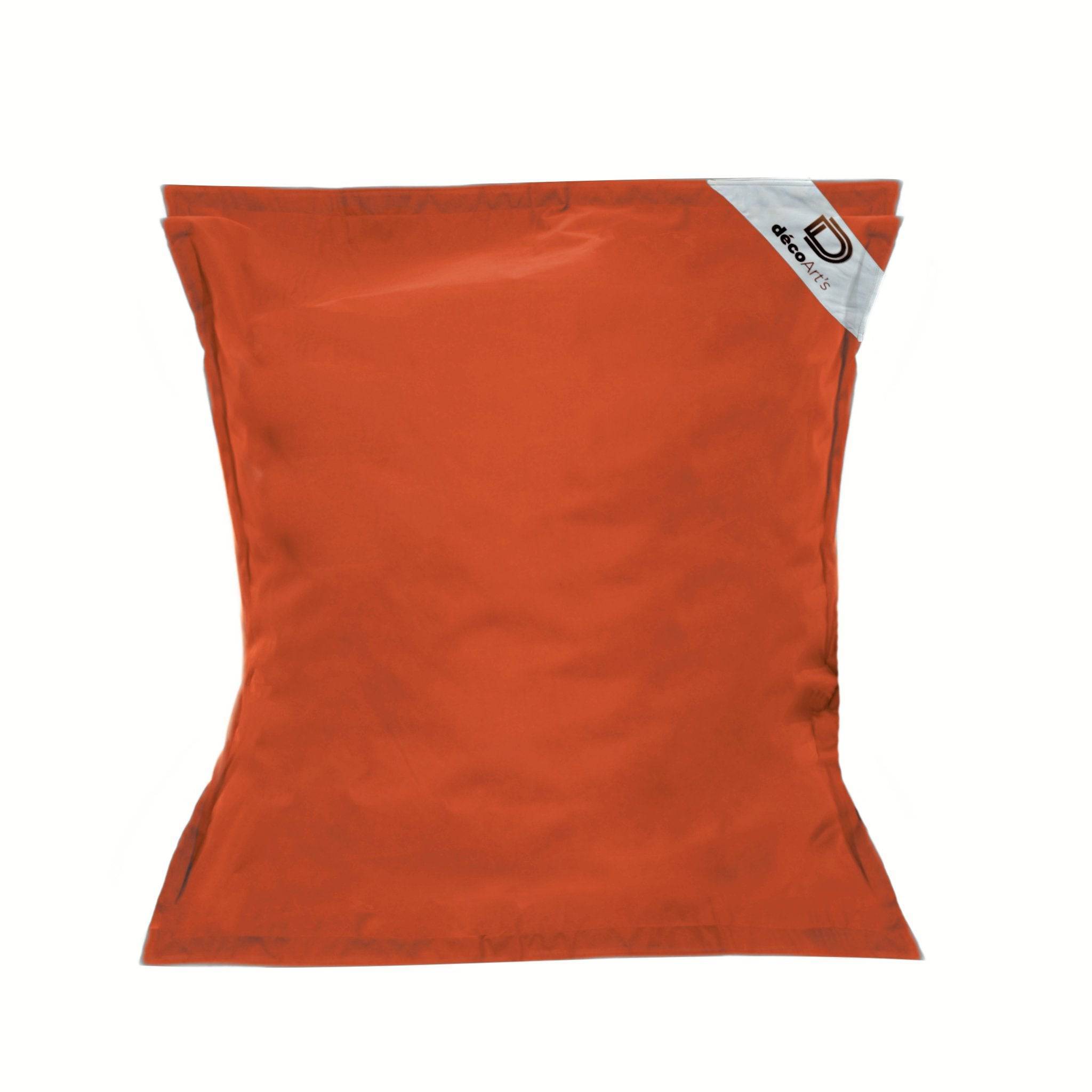 Housse pour Pouf Géant XXL 180x140cm Flottant pour Piscine - Terracotta - Déco arts - Image 1