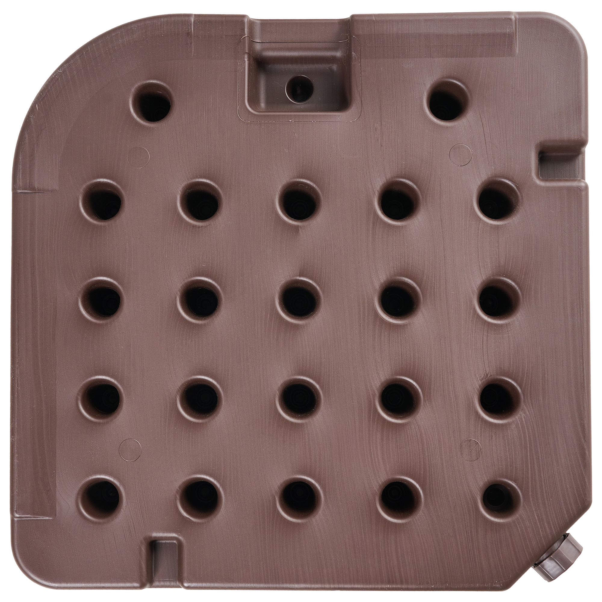Beliani - Accessoires de parasol Matière synthétique Taupe CARIA - Beliani - Imagen 6