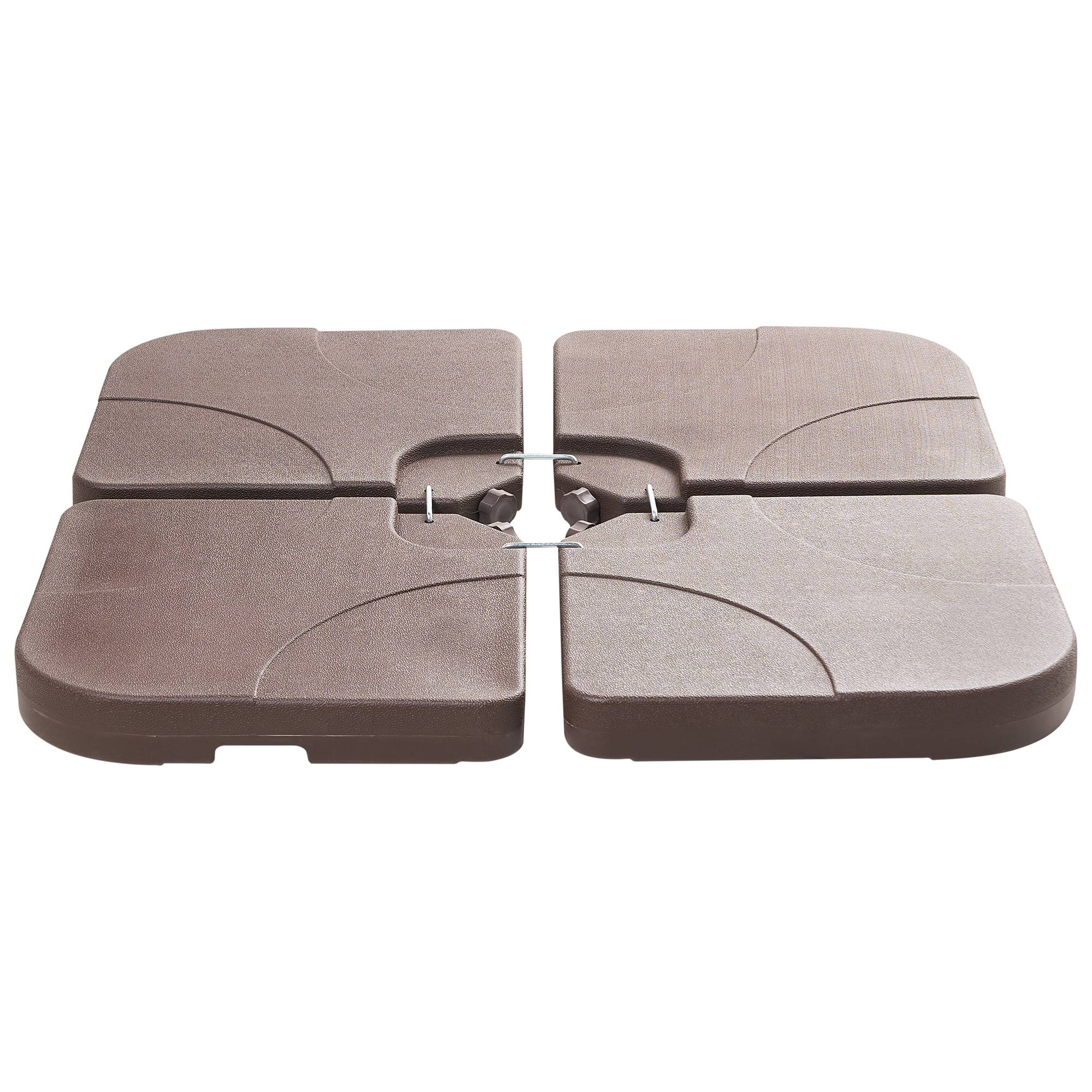 Beliani - Accessoires de parasol Matière synthétique Taupe CARIA - Beliani - Imagen 5