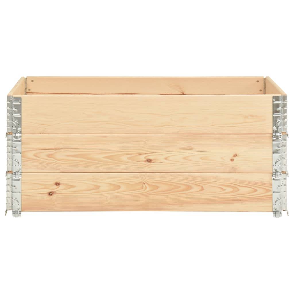 Vidaxl - Jardinières surélevées 3 pcs 100x150 cm Bois de pin solide vidaXL 3055171 - Image 8