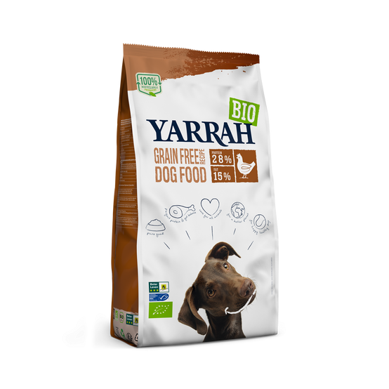 Yarrah - Croquettes Bio Sans Céréales Poulet & Poisson pour Chien - Image 1