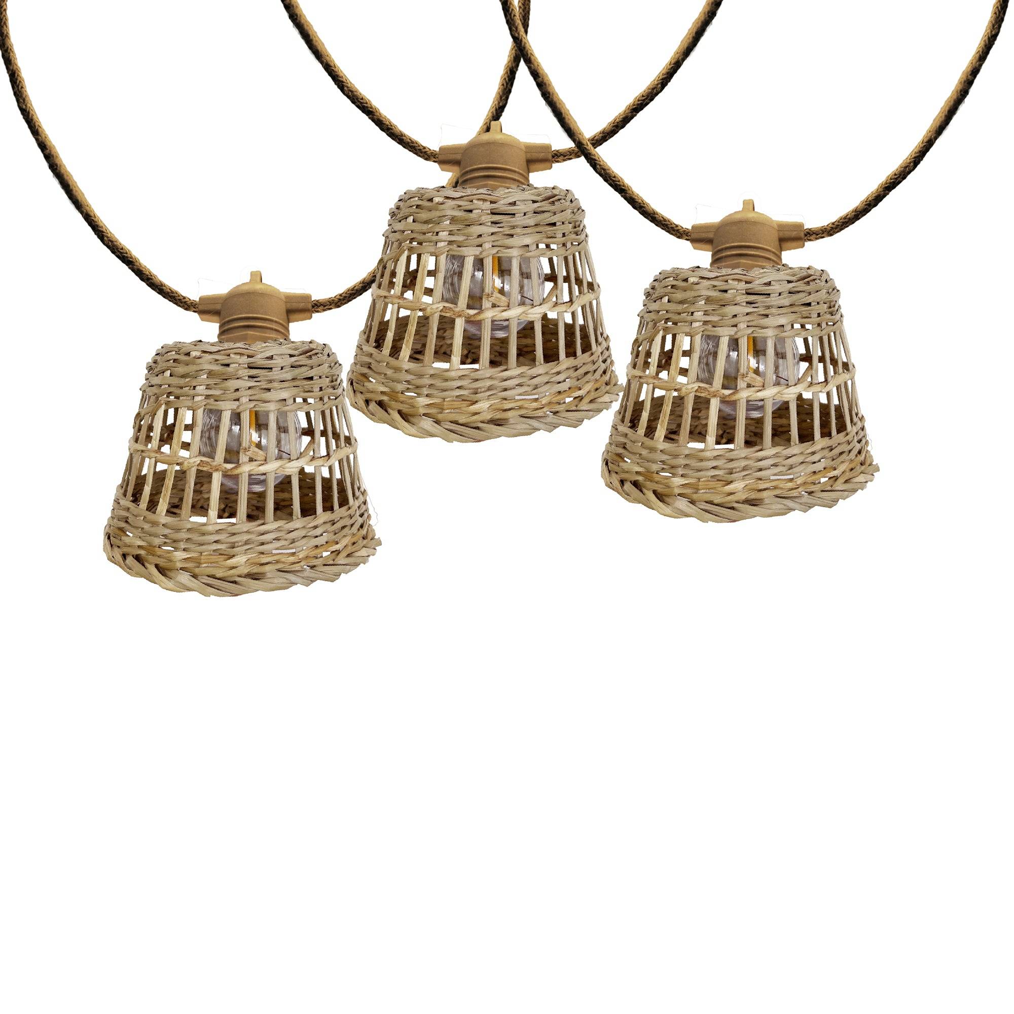 Lumisky - Guirlande solaire SAMOA HYBRID 10 ampoules 8M - Imagen 1