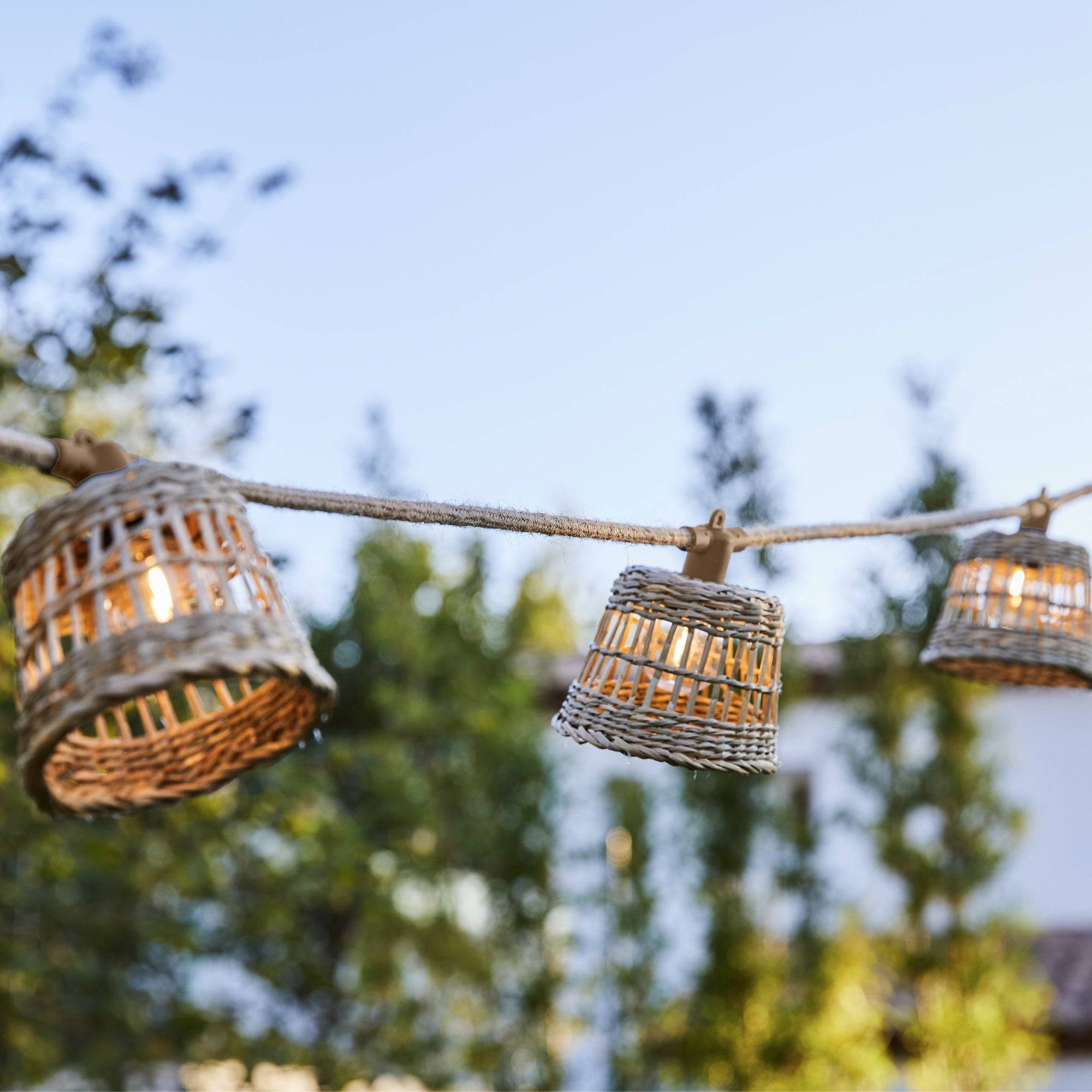 Lumisky - Guirlande solaire SAMOA HYBRID 10 ampoules 8M - Imagen 5