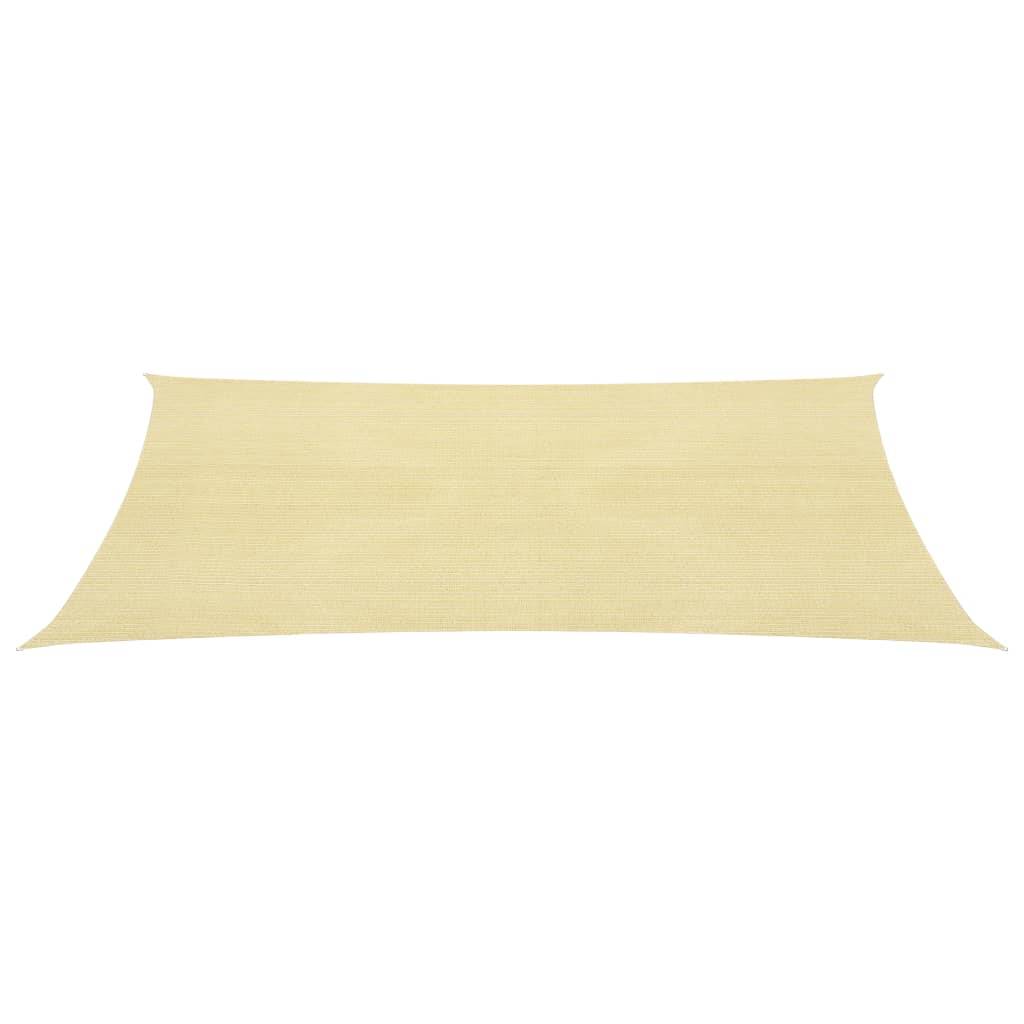 Helloshop26 - Voile toile d'ombrage parasol 160 g/m² beige 3 x 6 m PEHD - Imagen 2