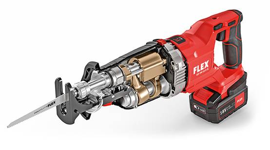 Scie sabre pendulaire 18V RSP DW 18.0-EC/5.0 Set FLEX - en coffret 2 batterie +chargeur - 469084 - Image 2