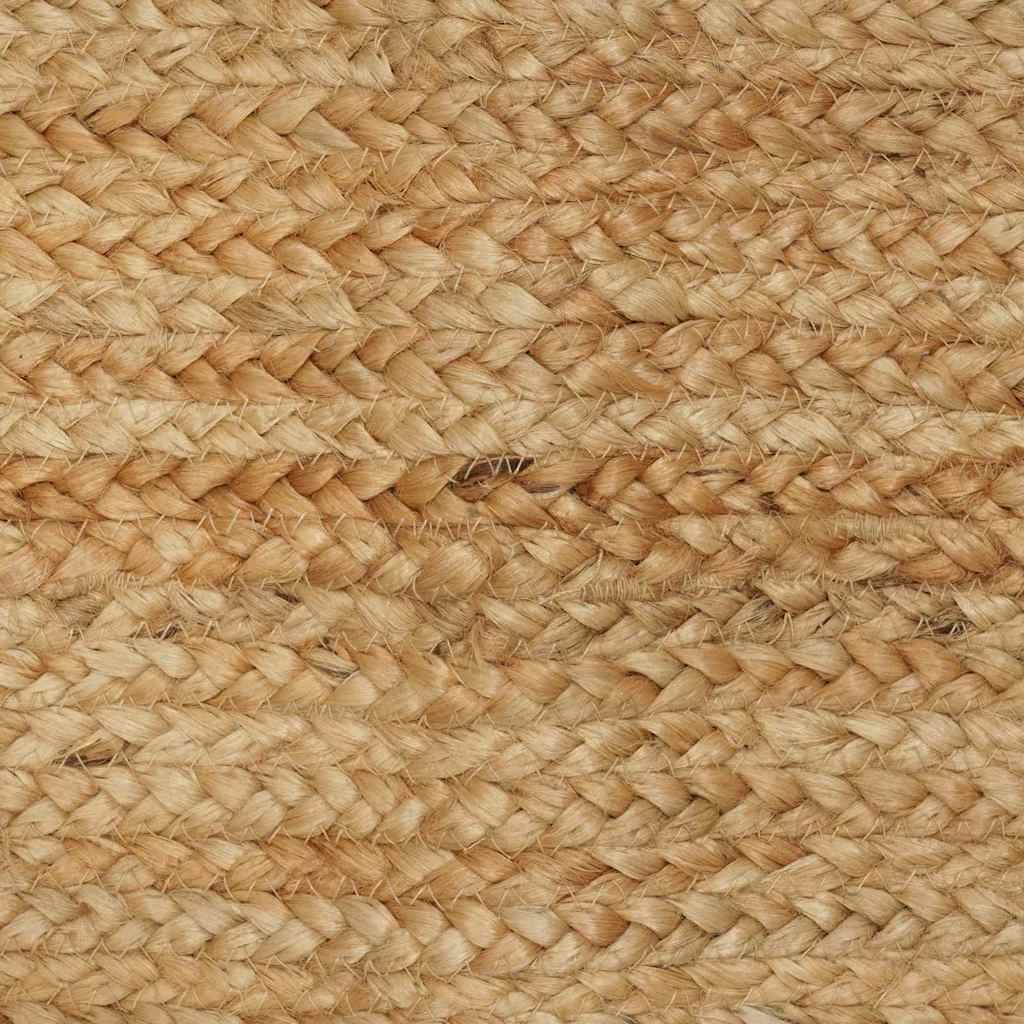 Long Tapis de Passage en Jute Artisanal Ambiance Rustique pour Entrée et Séjour Pliable Beige 80 x 250 cm – ComfortXL Outdoor Living - Image 2