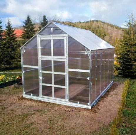 Serre KLASIKA HOUSE 2,35 x 2,12 m (4,98 m²), 6 mm avec revêtement en polycarbonate - Image 8