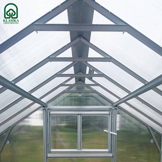 Serre KLASIKA HOUSE 2,35 x 2,12 m (4,98 m²), 6 mm avec revêtement en polycarbonate - Image 4