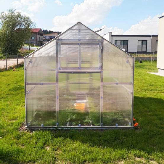 KLASIKA GREENHOUSES - Serre KLASIKA HOUSE 2,35 x 2,12 m (4,98 m²), 6 mm avec revêtement en polycarbonate - Image 7