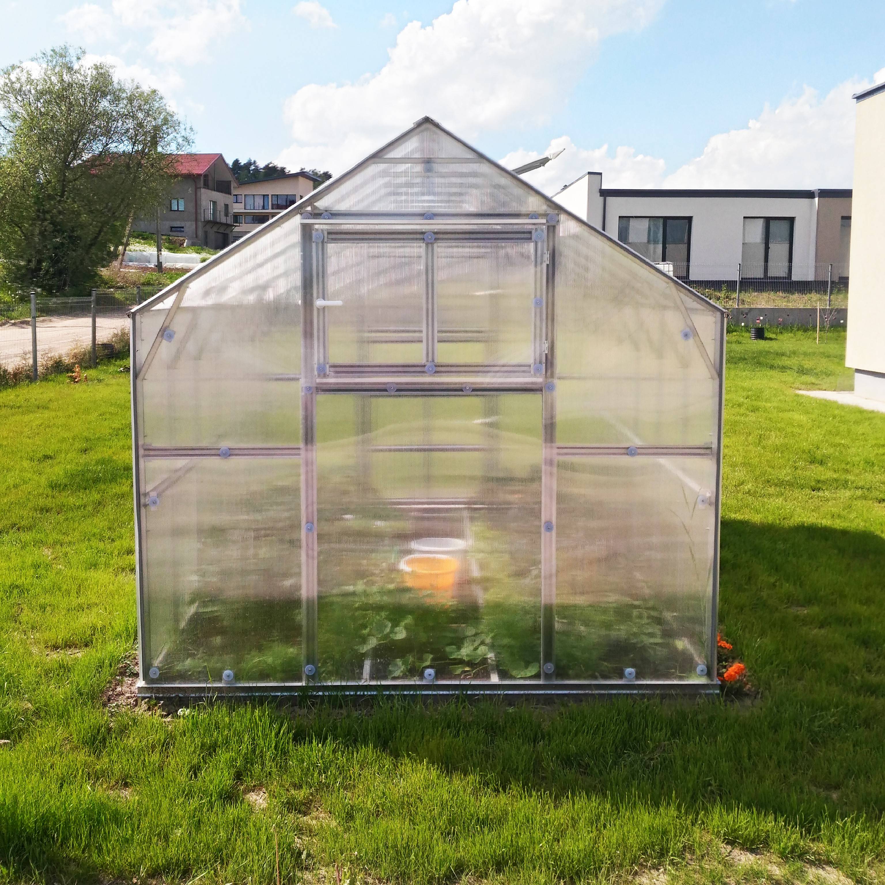 KLASIKA GREENHOUSES - Serre KLASIKA HOUSE 2,35 x 2,12 m (4,98 m²), 6 mm avec revêtement en polycarbonate - Image 7