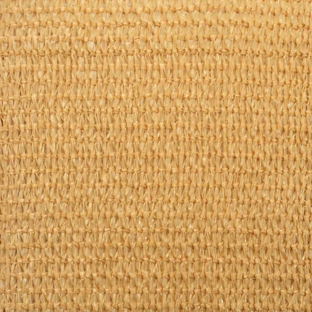 Voile d'ombrage PEHD sable 360 x 360 x 360 cm - PANGIVO - Image 8