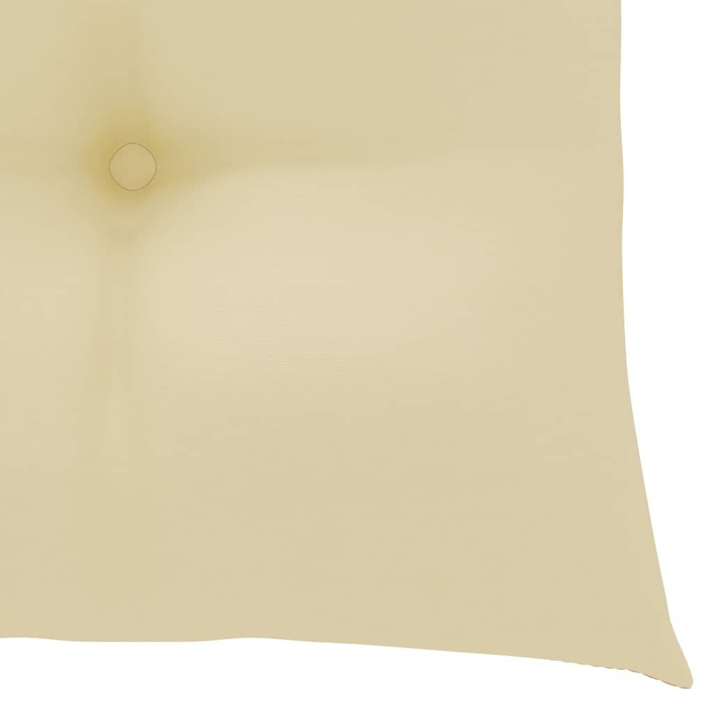 Chaises de jardin lot de 2 teck blanc crème 46.5 x 58 x 88 cm - PANGIVO - Image 10