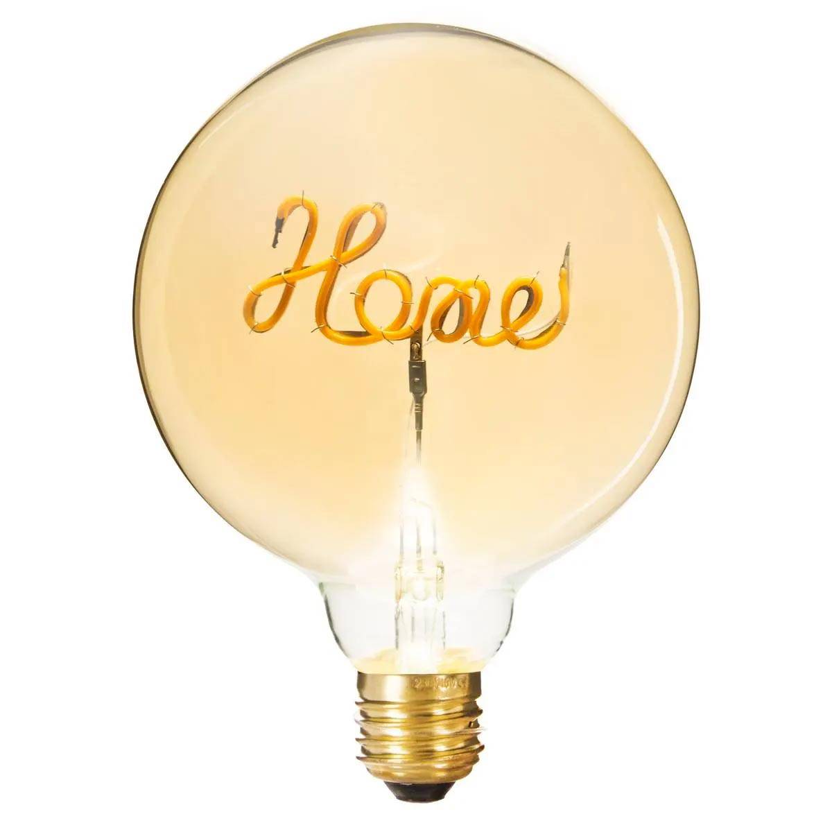 Ampoule Décorative à Filament "Home" 17cm Ambre - Image 1