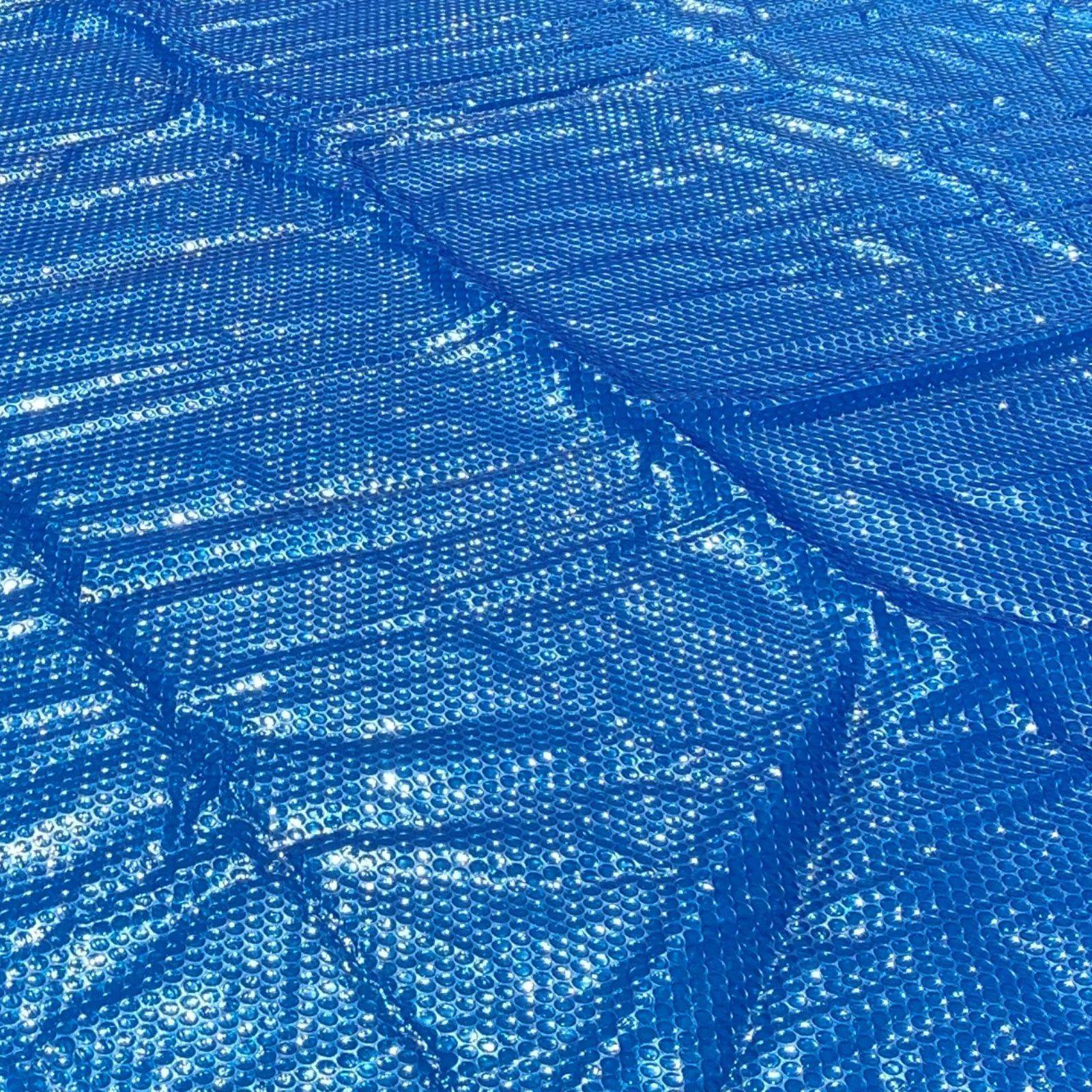 Aqualux - Couverture solaire rectangulaire AQUALUX - pour piscine autoportante - 3.00 x 2.00m - 180µ - 105159 - Imagen 9