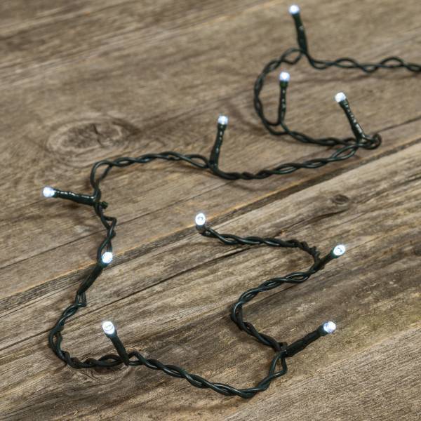 Lotti - Guirlande led 36,5m 900 led blanc Froid animées câble vert IP44 Lotti - Imagen 9