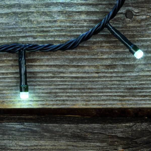 Lotti - Guirlande led 36,5m 900 led blanc Froid animées câble vert IP44 Lotti - Imagen 10