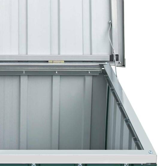 Coffre de Rangement en Acier Galvanisé Robuste pour Jardin Outils Extérieur Vert 109x67x65 cm – ComfortXL Outdoor Living - Image 10