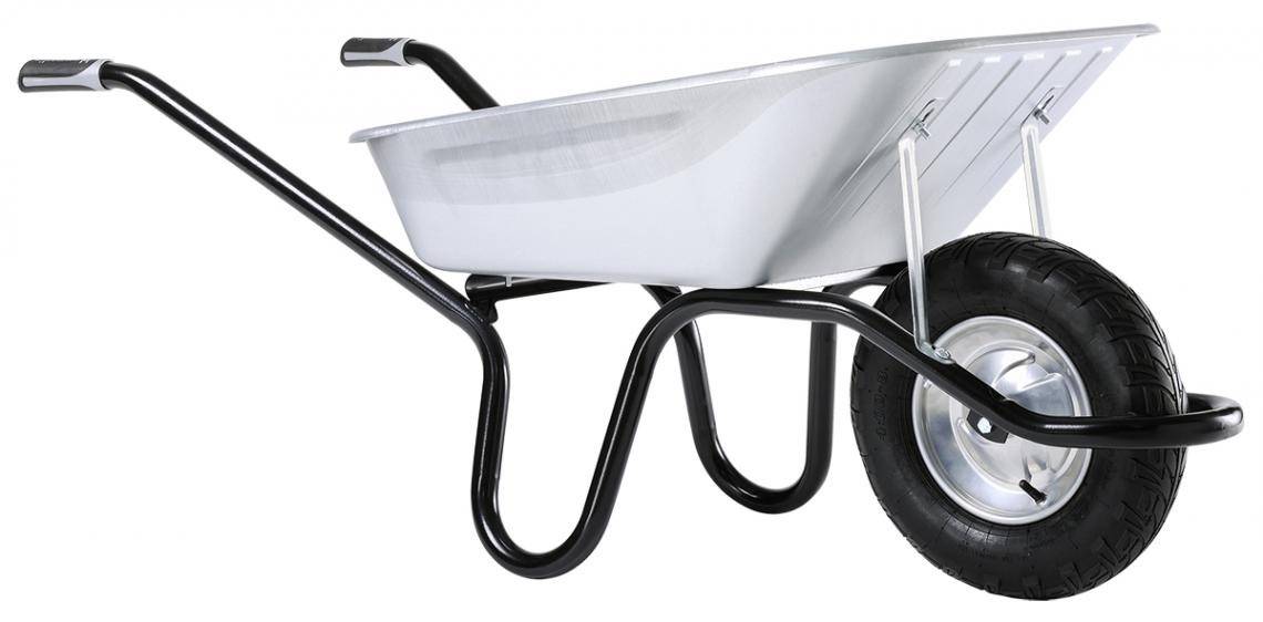 Haemmerlin - Brouette Aktiv Excellium 100 L galvanisée roue gonflée Haemmerlin - Image 1