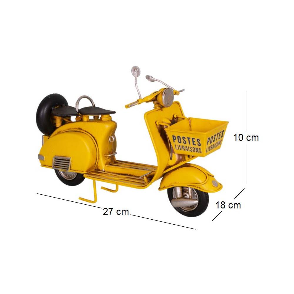 Antic Line Creations - Scooter décoratif en métal Livraisons Antic Line Créations - Imagen 4
