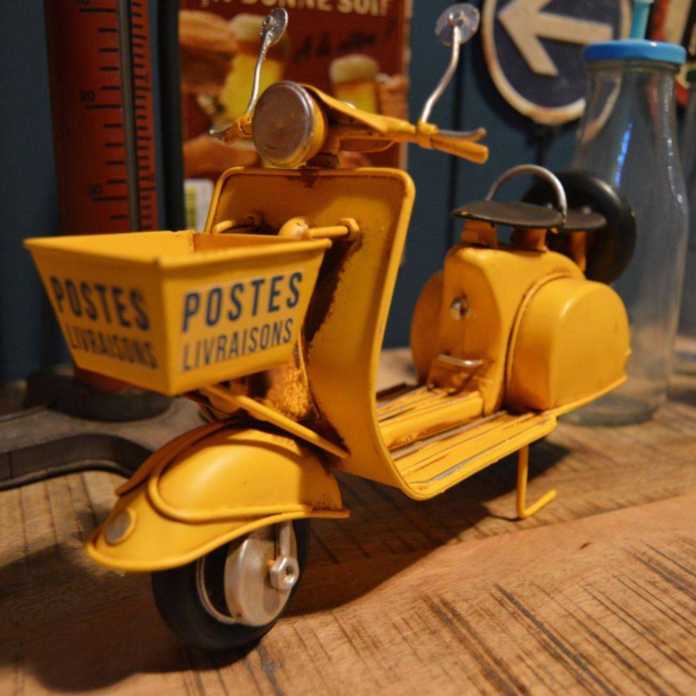 Antic Line Creations - Scooter décoratif en métal Livraisons Antic Line Créations - Imagen 2