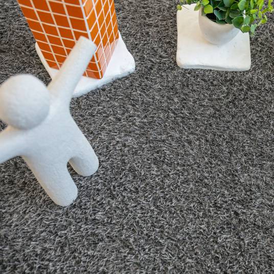 Decoweb - Gazon artificiel Arty Gris Foncé, 22 mm, 4m x 24m - Decoweb - Image 2