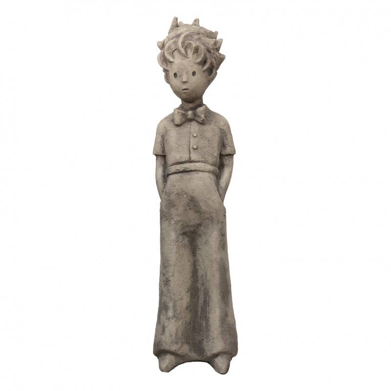 Jardinex - Statue de jardin "Le Petit Prince" 106 cm - Gris clair 106 cm - Jardinex - Imagen 10