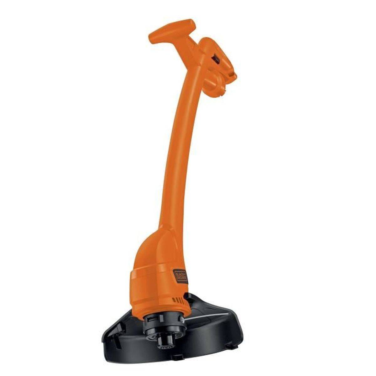 Black & Decker - Coupe-bordures filaire 300 W, largeur de coupe 25 cm, moteur à transmission directe - BLACK + DECKER - Image 2
