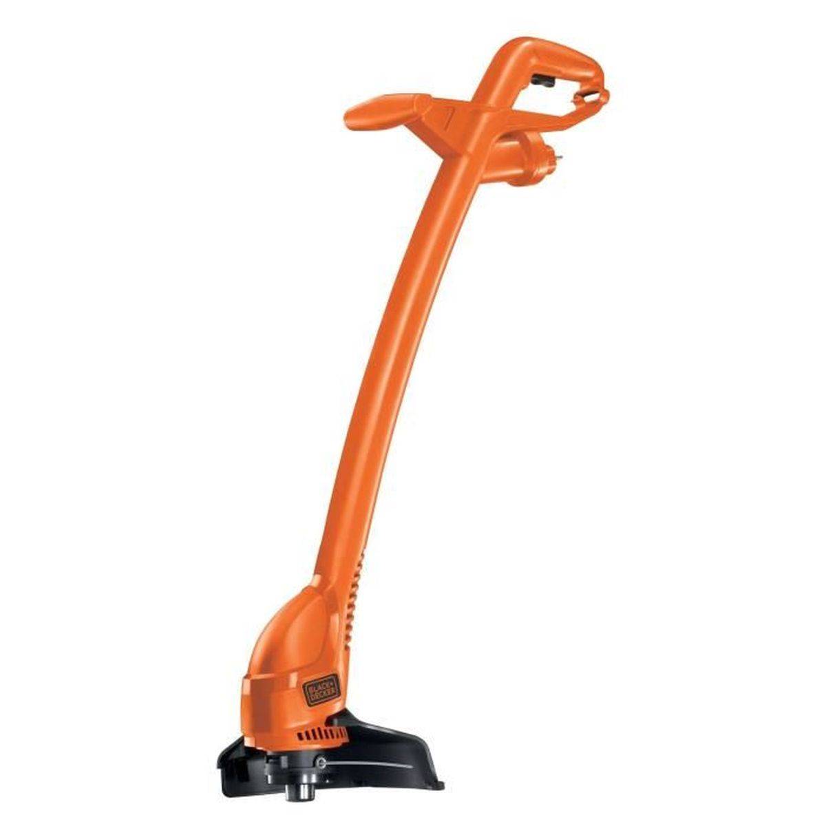 Black & Decker - Coupe-bordures filaire 300 W, largeur de coupe 25 cm, moteur à transmission directe - BLACK + DECKER - Image 1