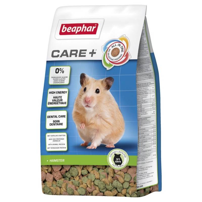 Aliment Hamster - Care + - Beaphar 700 g